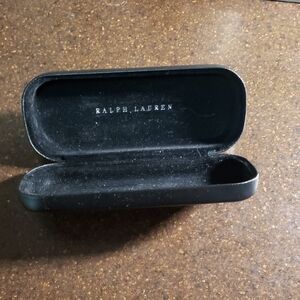 Ralph Lauren Eyeglass Case.  Black
